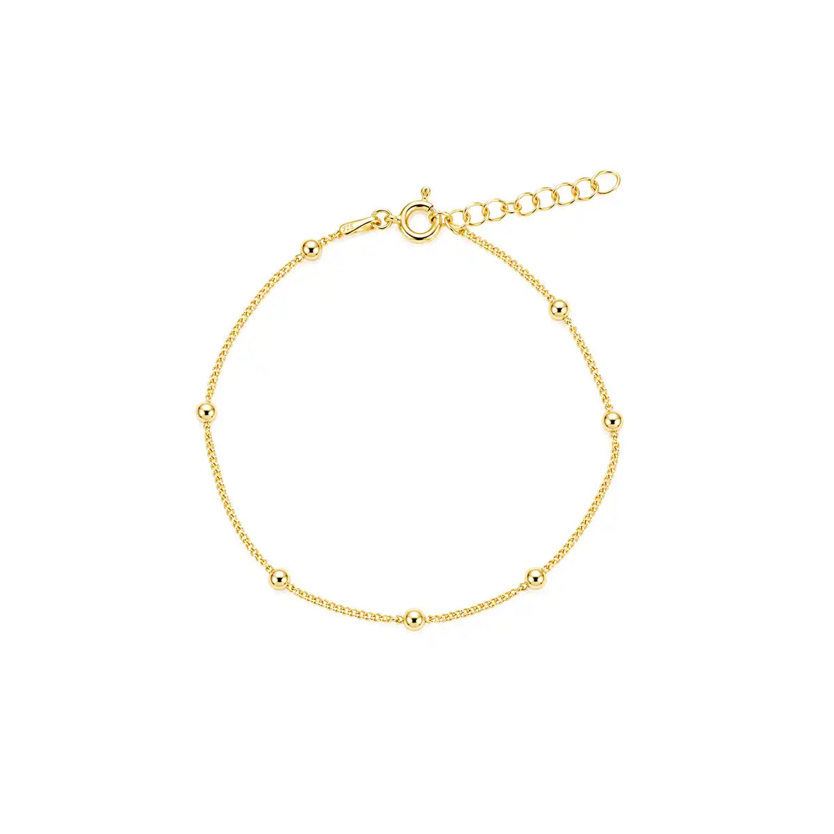 Silver paperclip chain unisex model