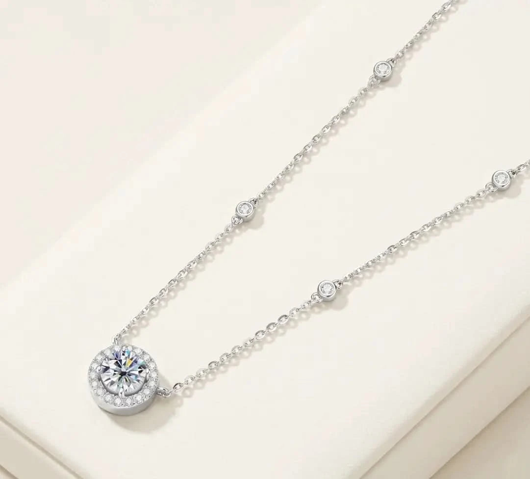 Дамски комплект Iced Crushed Stones Classic Set Сребро 925
