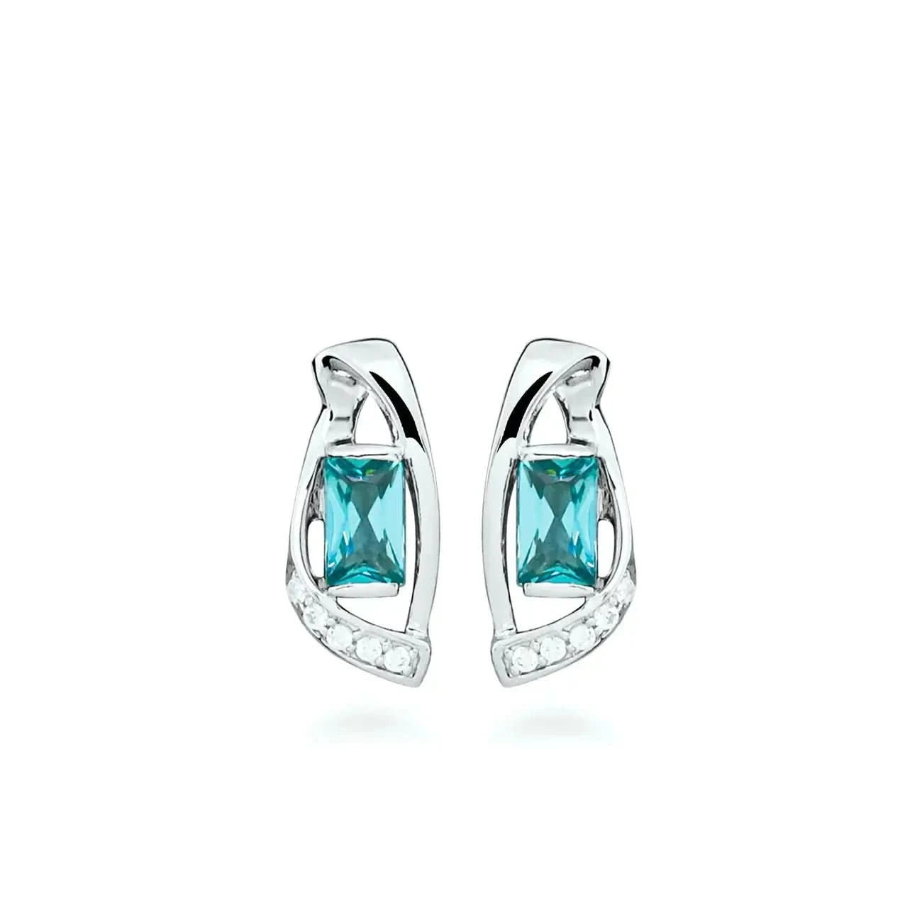 Изискани сребърни обици с Нано Турмалин – by Crystal Pro Jewellery