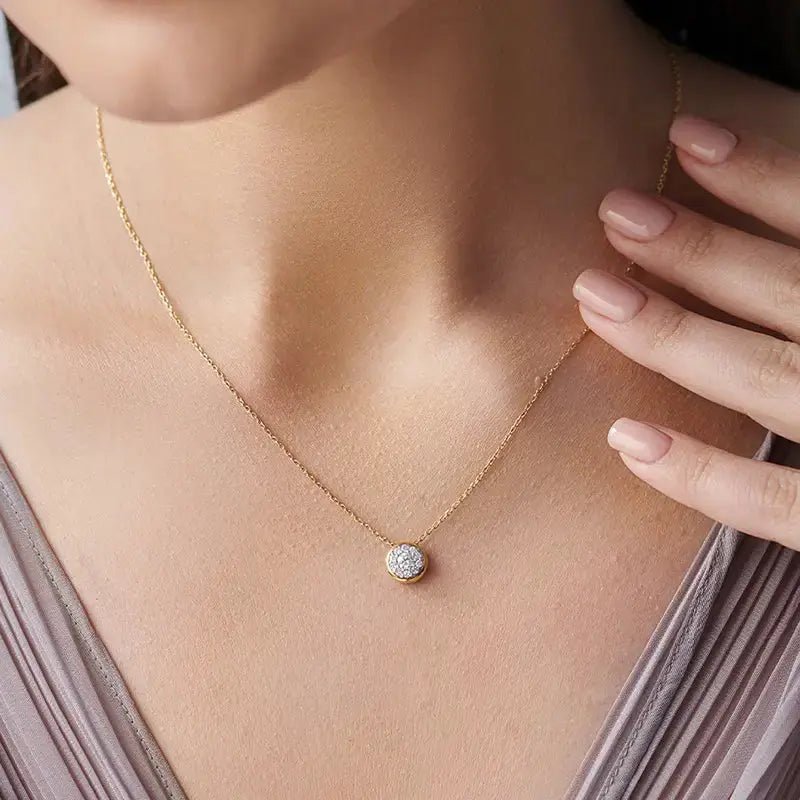 Колие Shine for You Сребро 925 Минималистичен дизайн – by Crystal Pro Jewellery