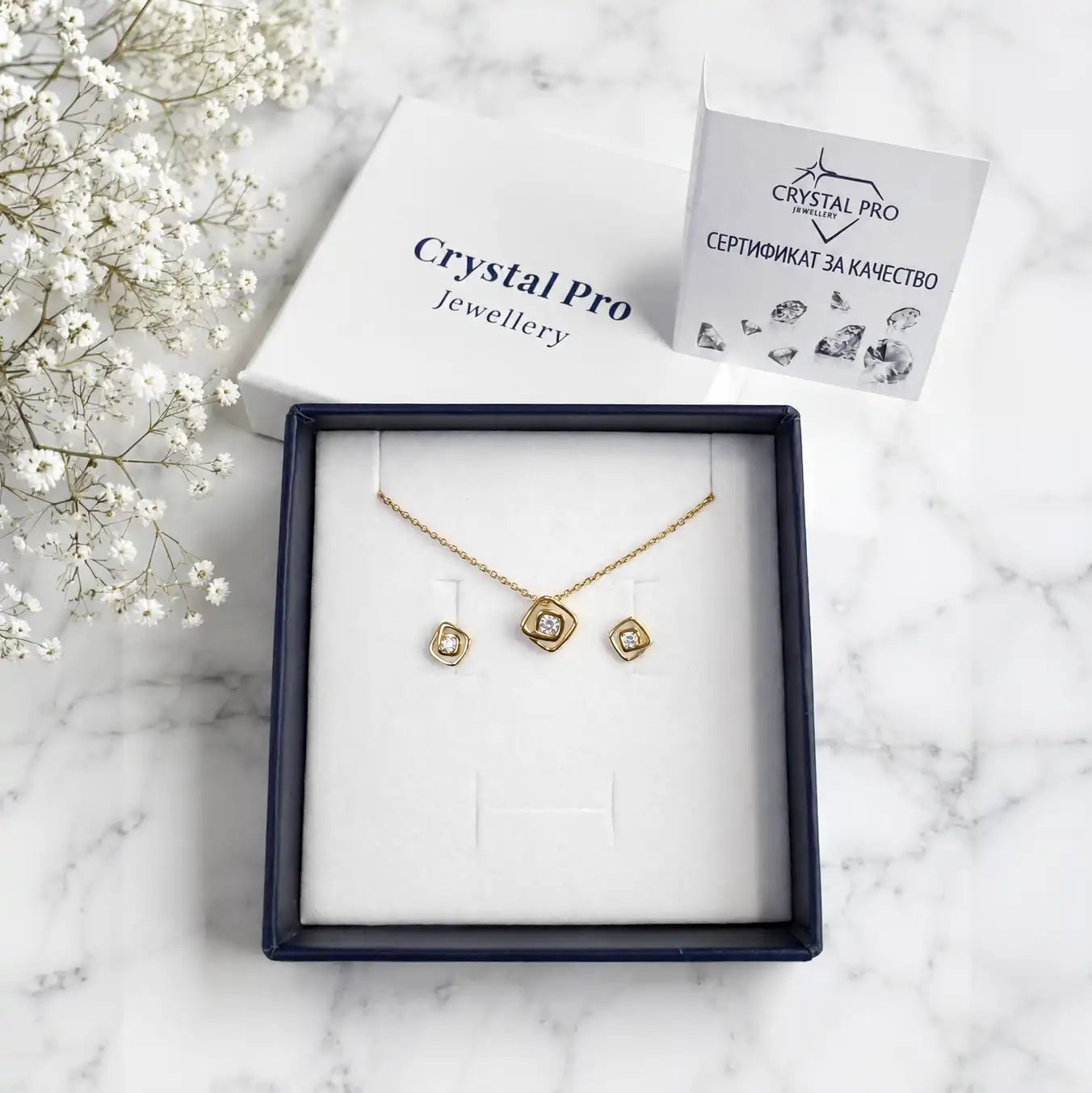 Small fashion earrings 925 silver 18K gold plated