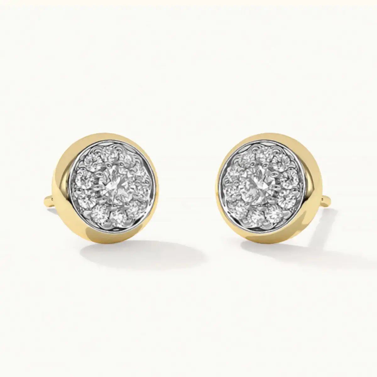 Малки кръгли обици Shine for You Сребро 925 – by Crystal Pro Jewellery