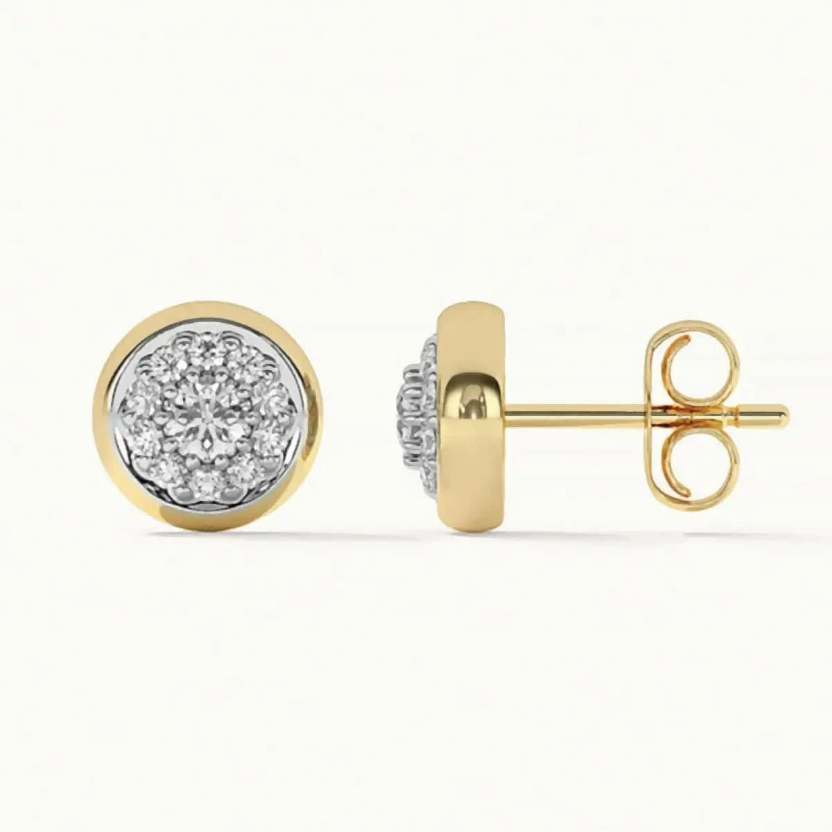 Малки кръгли обици Shine for You Сребро 925 – by Crystal Pro Jewellery