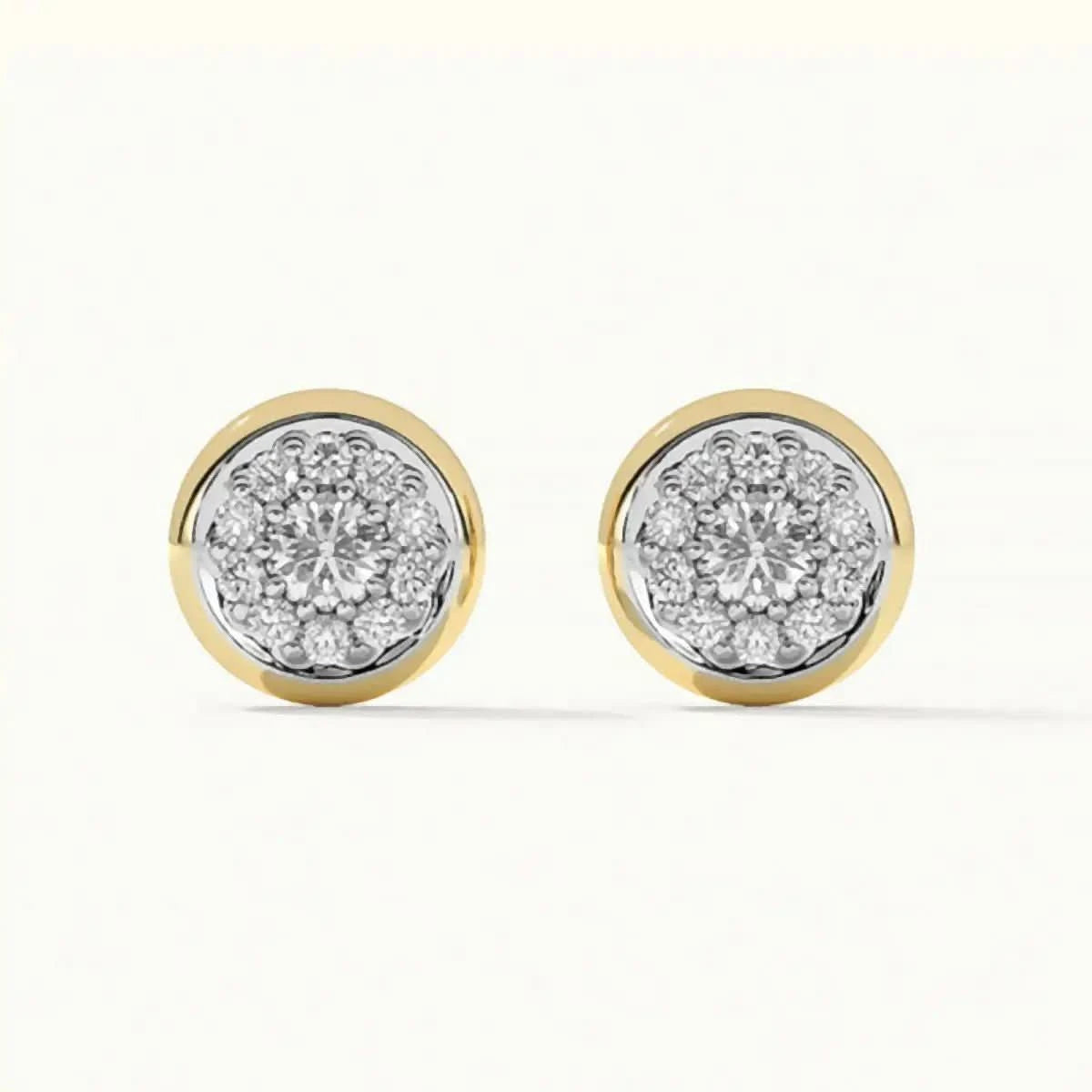 Малки кръгли обици Shine for You Сребро 925 – by Crystal Pro Jewellery