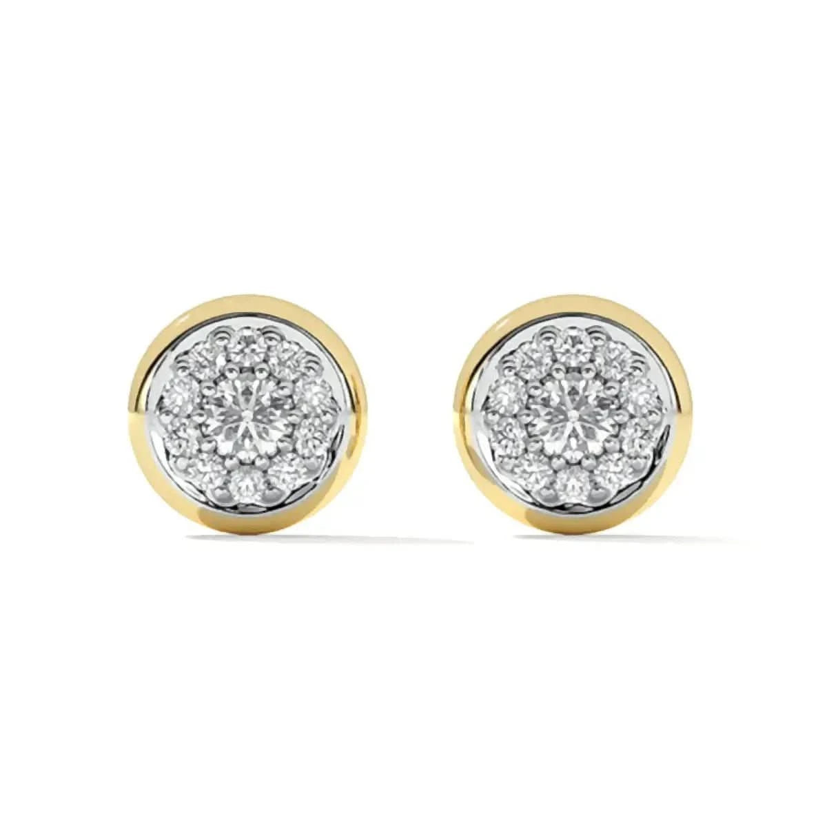 Малки кръгли обици Shine for You Сребро 925 – by Crystal Pro Jewellery