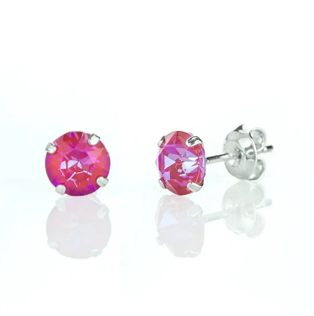 Малки сребърни обици Delight Spark за всеки ден – by Crystal Pro Jewellery