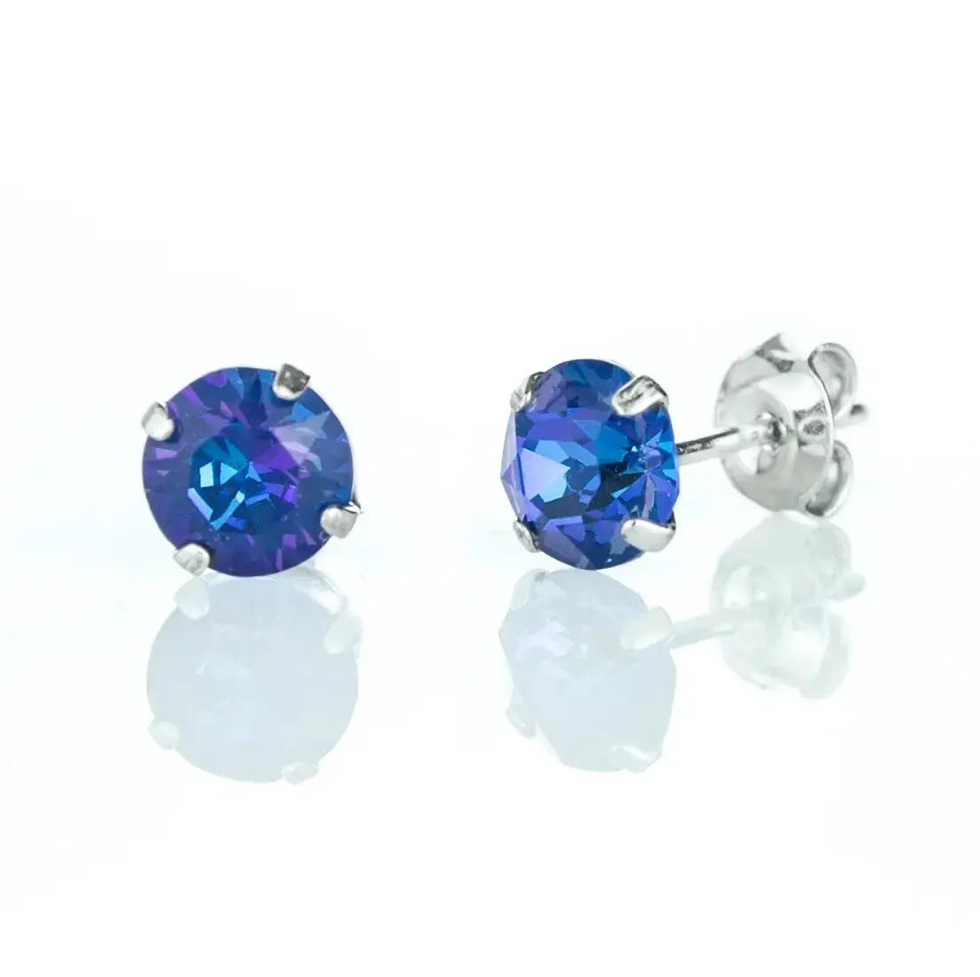 Малки сребърни обици Delight Spark за всеки ден – by Crystal Pro Jewellery