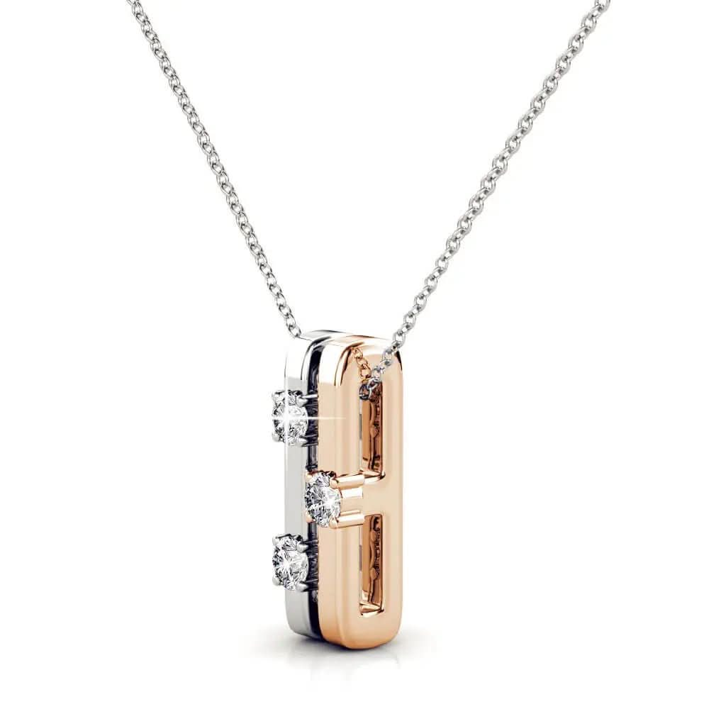 Минималистичен дизайн колие в 2 цвята – by Crystal Pro Jewellery