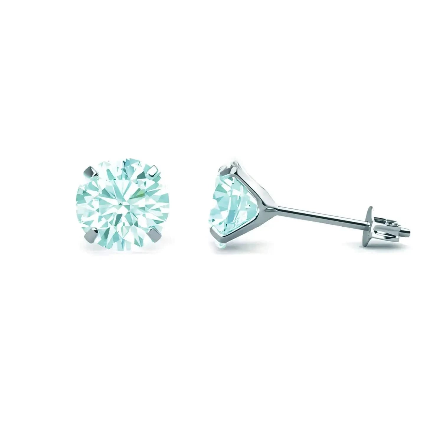 Обици с естествен Син Топаз Сребро 925 – by Crystal Pro Jewellery