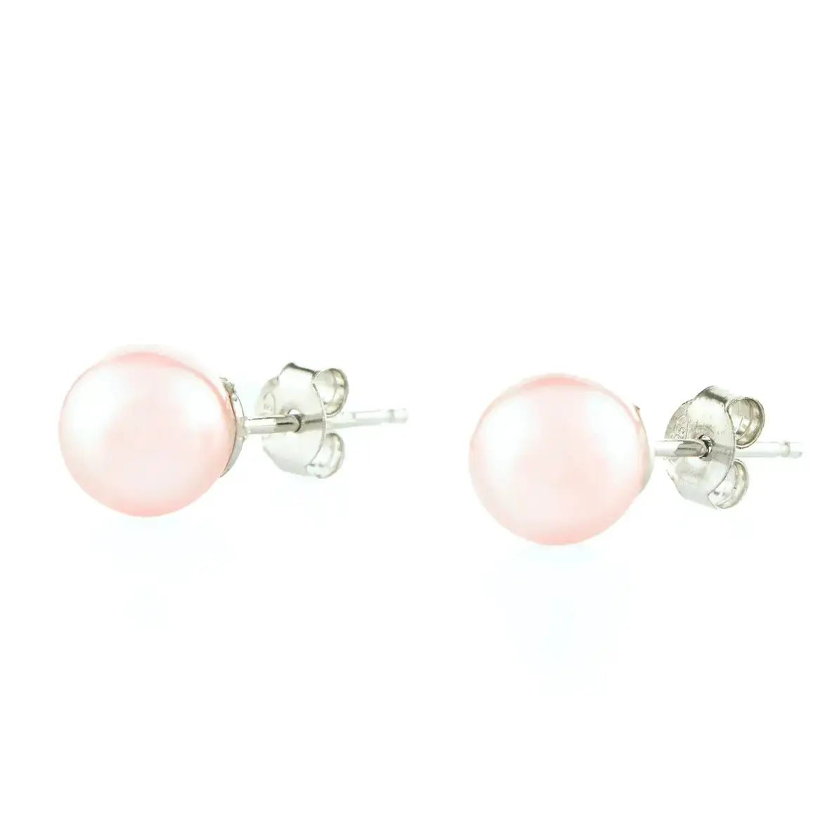 Обици с перли Класически дизайн от Сребро 925 – by Crystal Pro Jewellery