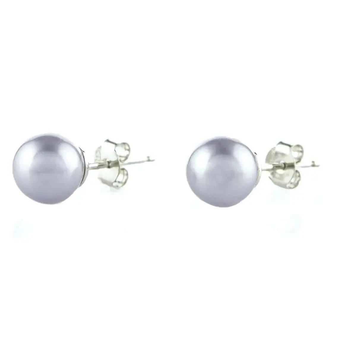Обици с перли Класически дизайн от Сребро 925 – by Crystal Pro Jewellery