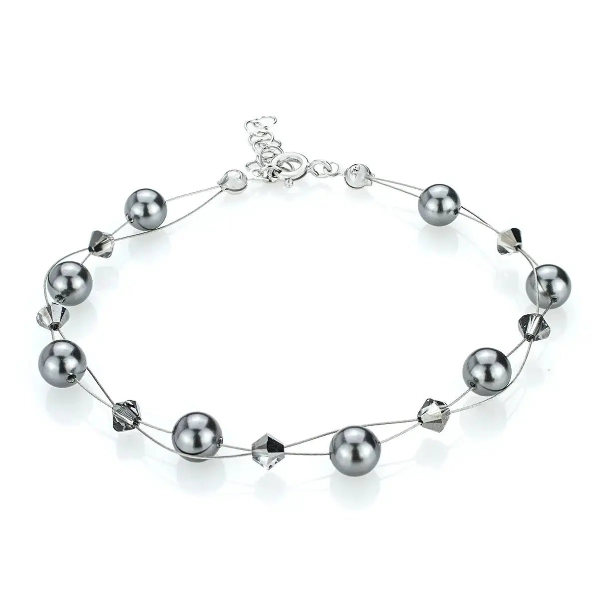 Перлена гривна Pure Elegance Изискан стил Сребро 925 – by Crystal Pro Jewellery