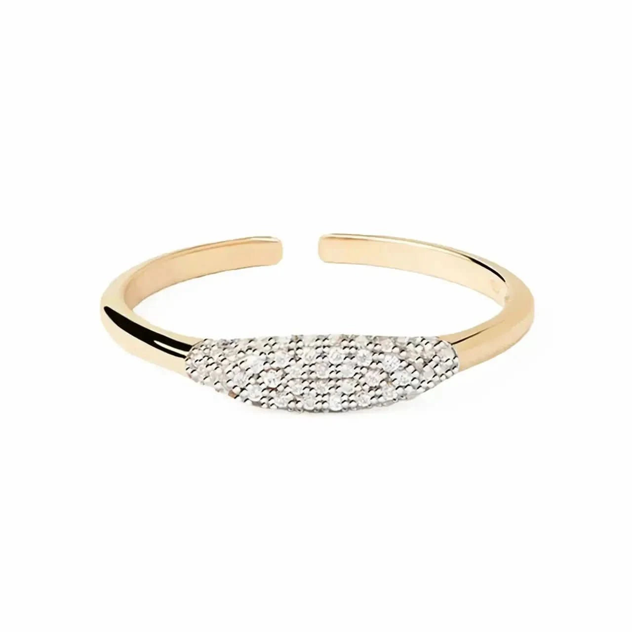 Регулируем сребърен пръстен фина бижутерия – by Crystal Pro Jewellery
