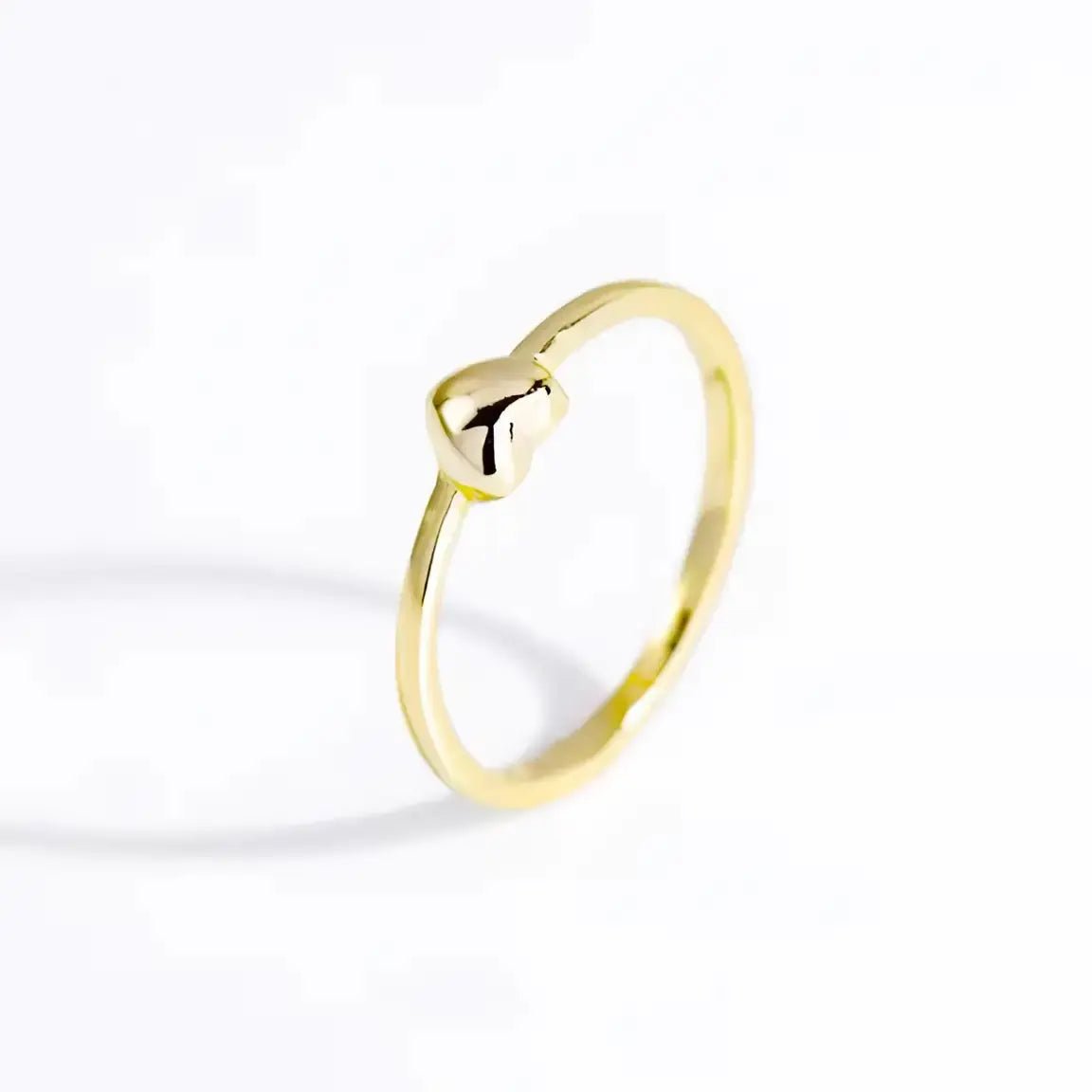 Сребърен пръстен Малко Сърце фин дизайн – by Crystal Pro Jewellery