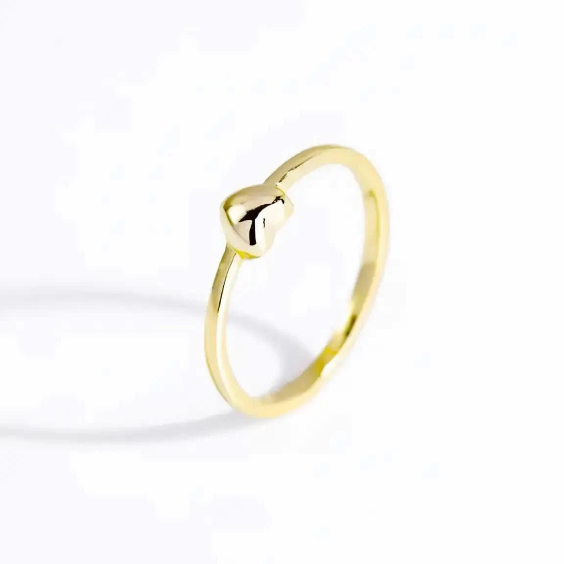 Сребърен пръстен Малко Сърце фин дизайн – by Crystal Pro Jewellery