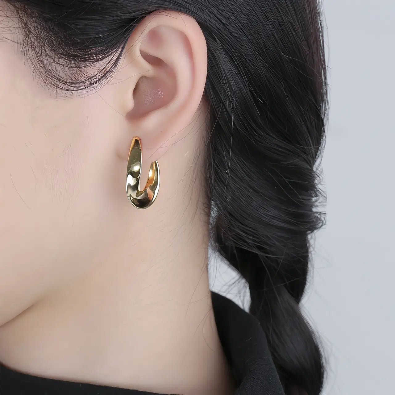 Сребърни обици Silver Wave Модерен дизайн – by Crystal Pro Jewellery