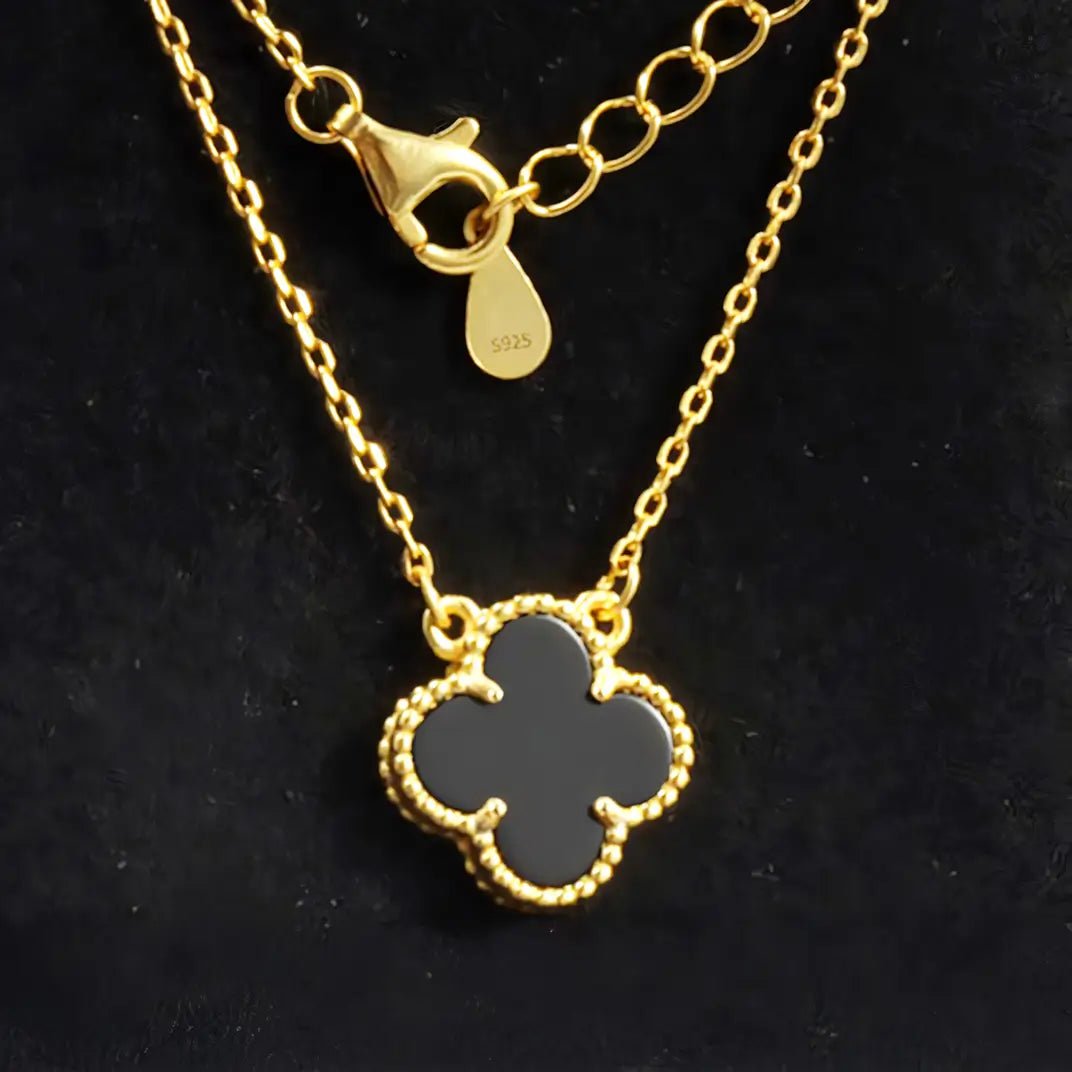 Сребърно колие Детелина модел в няколко цвята – by Crystal Pro Jewellery