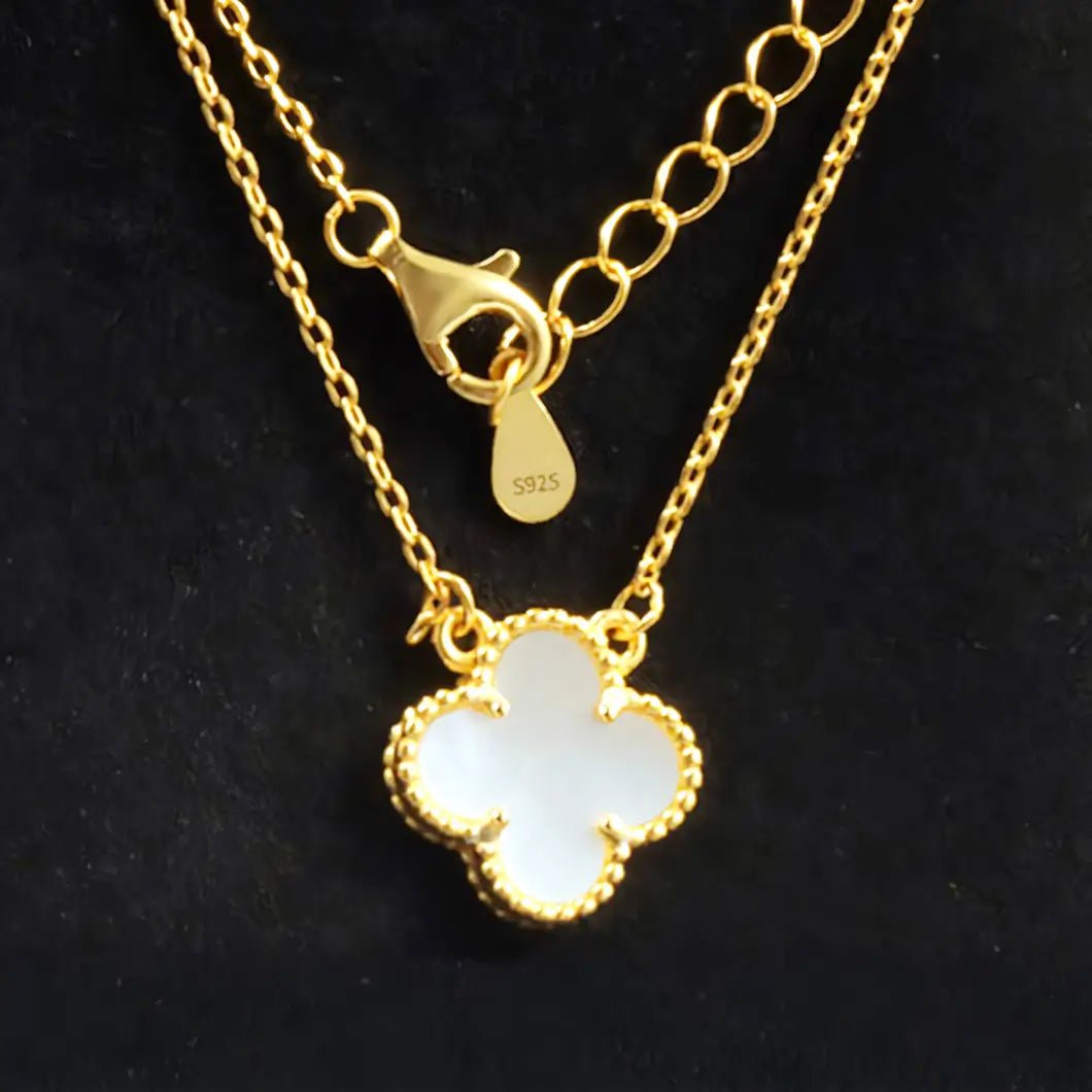 Сребърно колие Детелина модел в няколко цвята – by Crystal Pro Jewellery