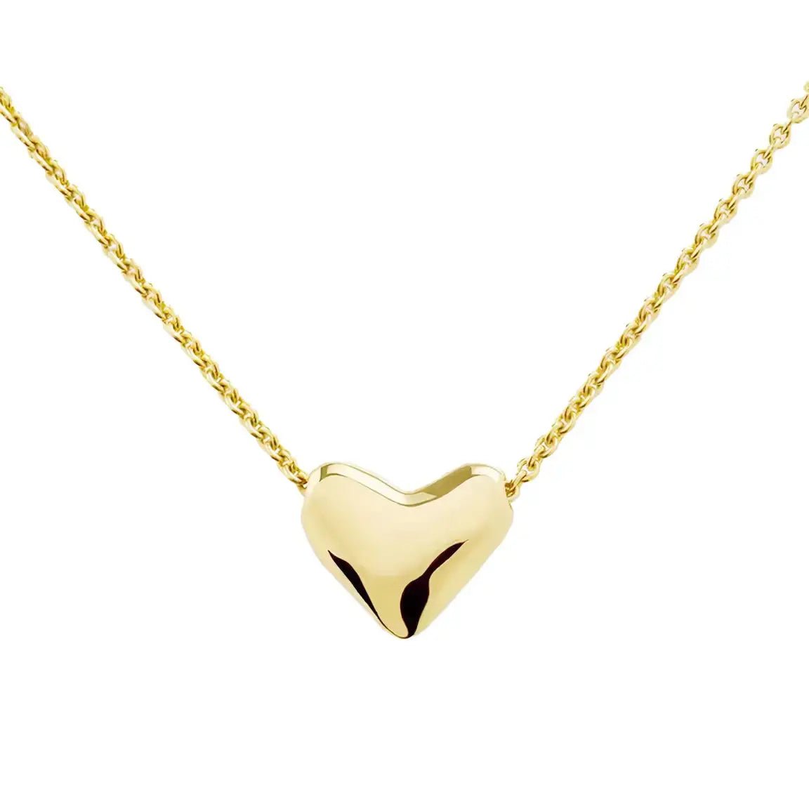 Сребърно колие Сърце Модерен дизайн – by Crystal Pro Jewellery