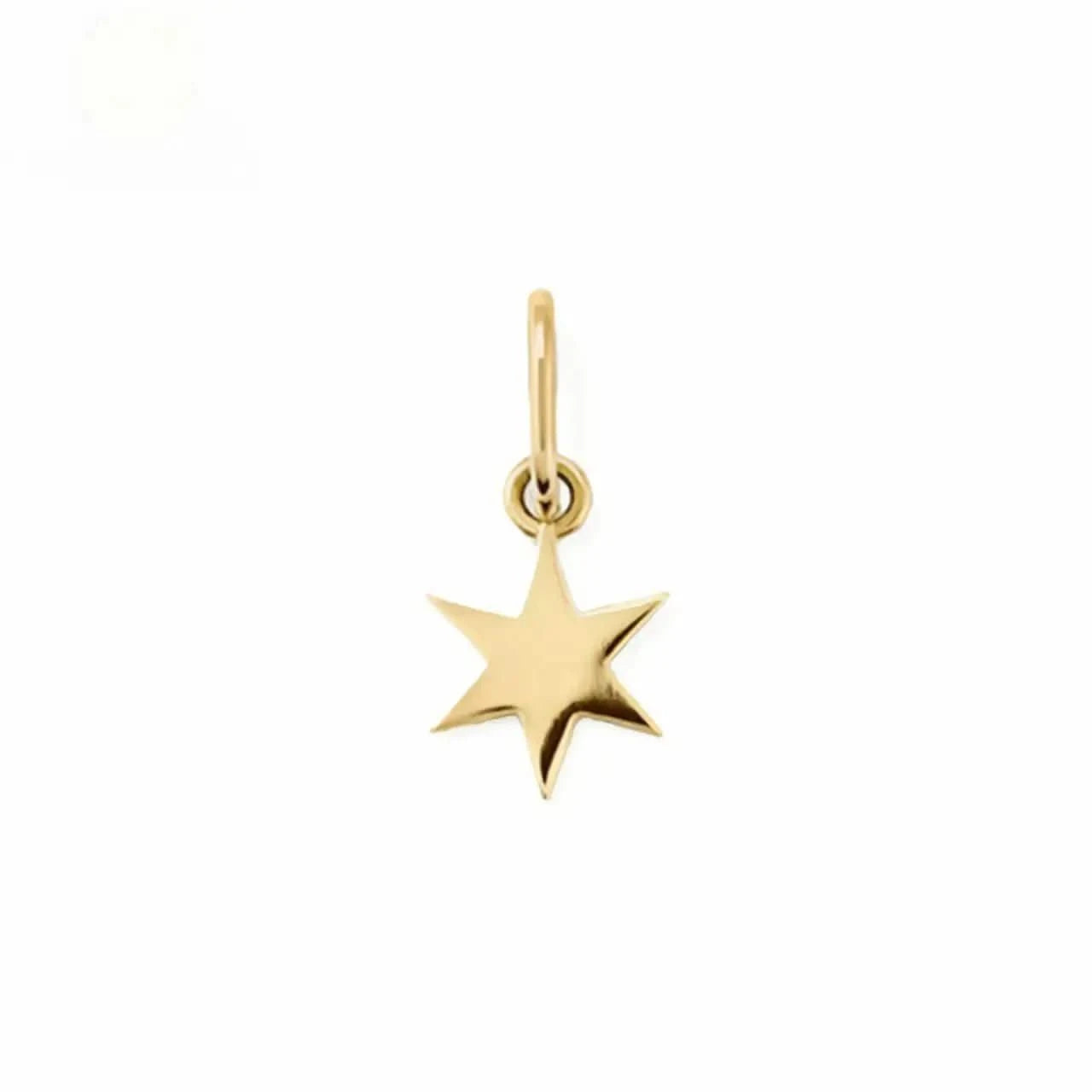 Талисман Звезда с 18К златно покритие изчистен дизайн – by Crystal Pro Jewellery