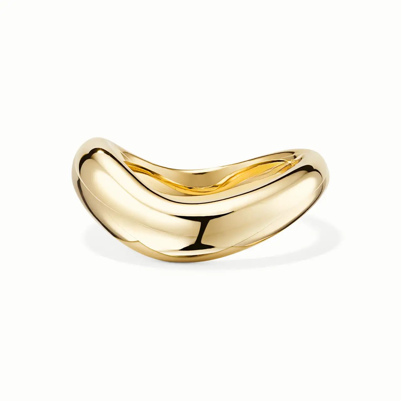 Винтидж позлатен сребърен пръстен Масивен дизайн за дръзка визия – by Crystal Pro Jewellery