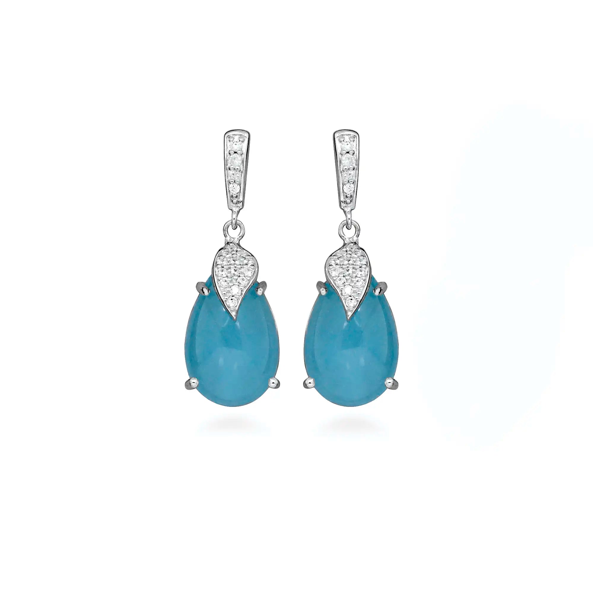 Earrings Hoops with wavy design