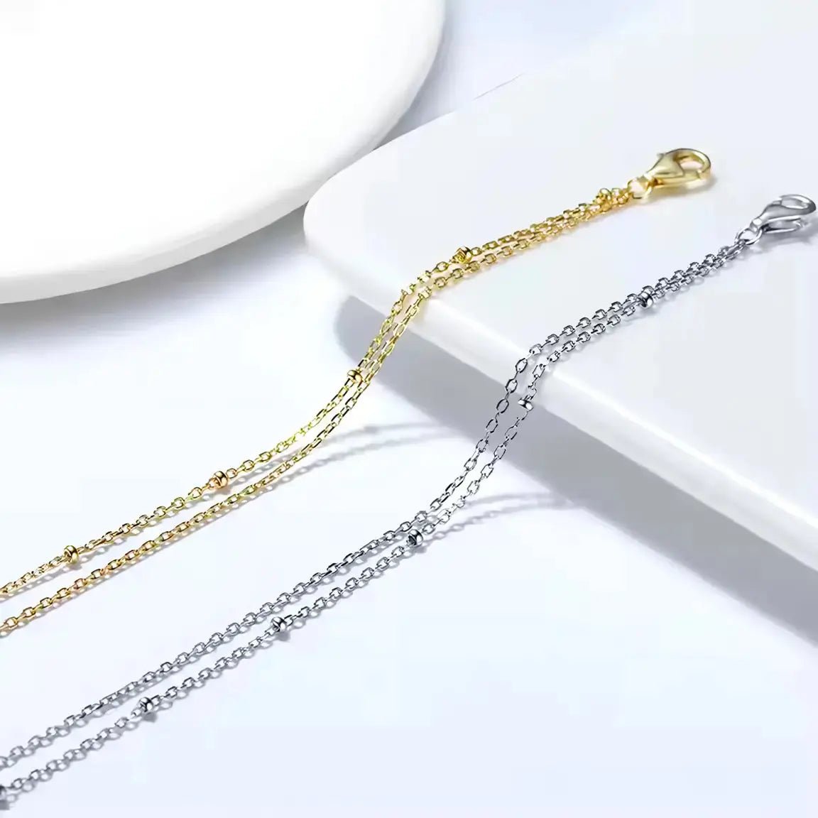 Дамска гривна за глезен Сребро 925 – by Crystal Pro Jewellery