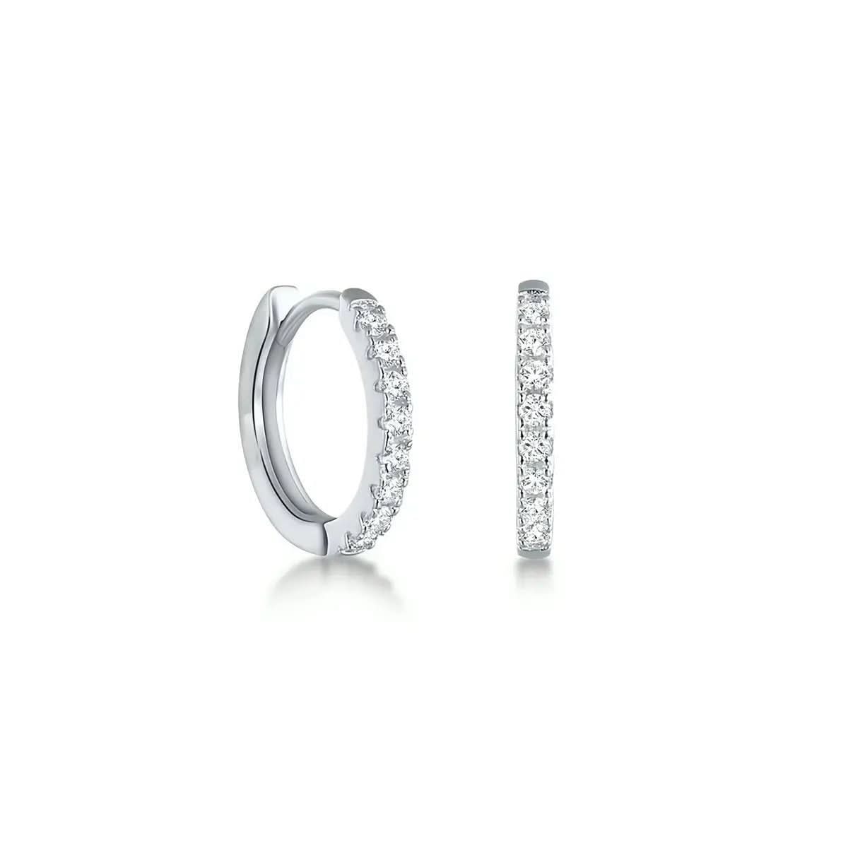 Мини халки с цирконии от Сребро 925 – by Crystal Pro Jewellery