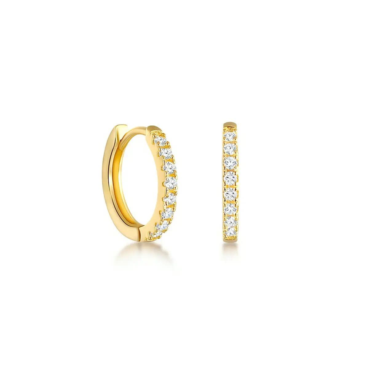 Мини халки с цирконии от Сребро 925 – by Crystal Pro Jewellery