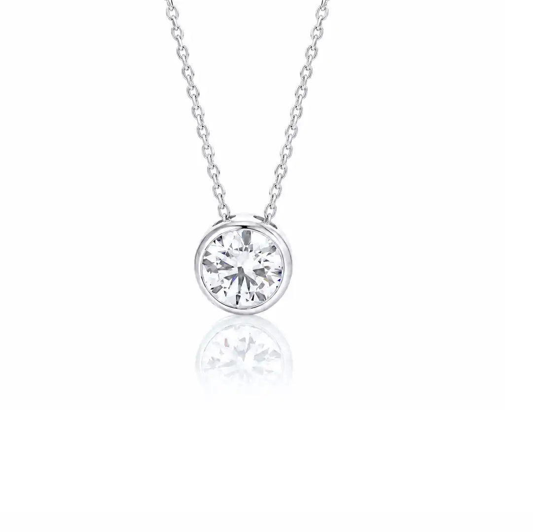 Celestial glow cord necklace