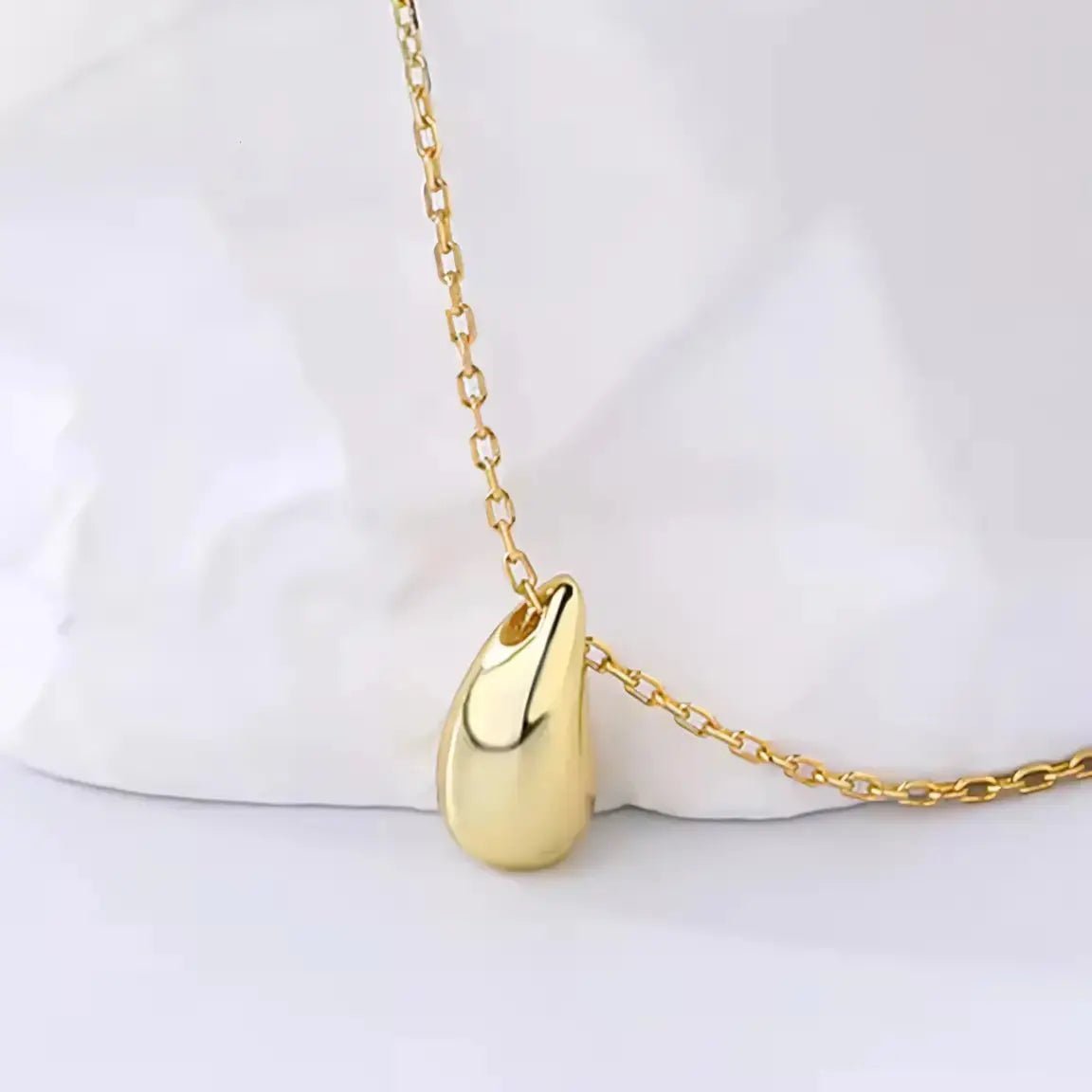 Минималистично колие Водна капка Сребро 925 – by Crystal Pro Jewellery