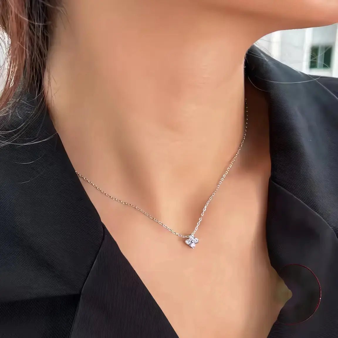 Нежно колие Детелина Сребро 925 – by Crystal Pro Jewellery