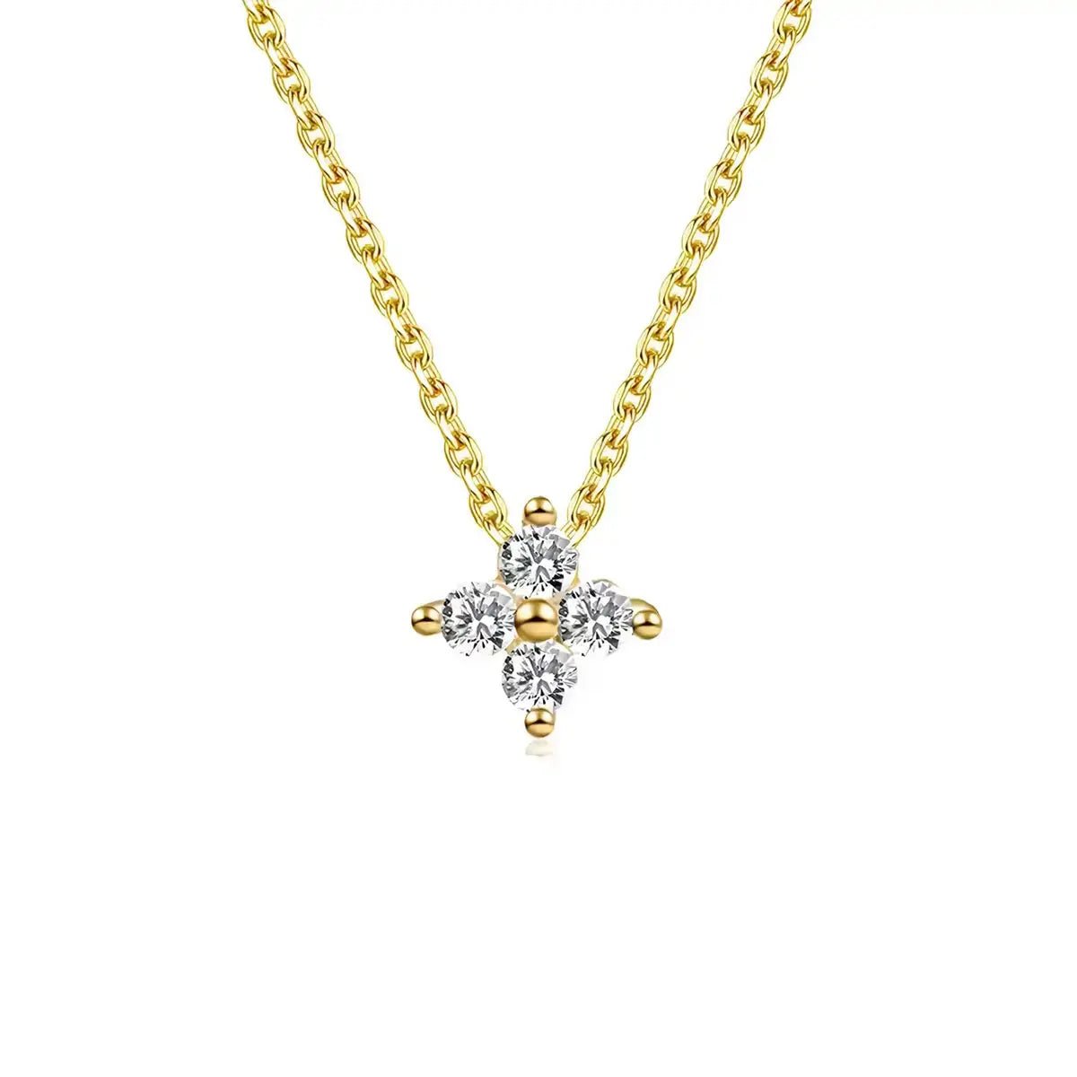 Нежно колие Детелина Сребро 925 – by Crystal Pro Jewellery