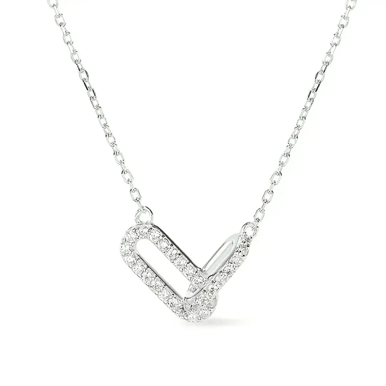 Нежно колие по врата Завинаги свързани позлатено – by Crystal Pro Jewellery