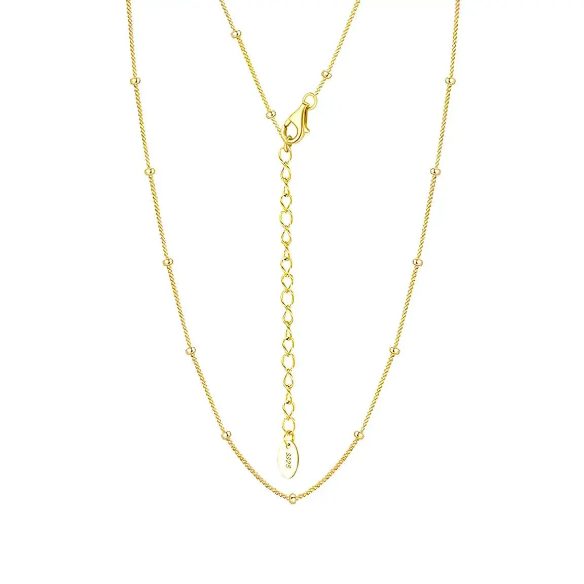 Нежно сребърно колие за всеки ден – by Crystal Pro Jewellery