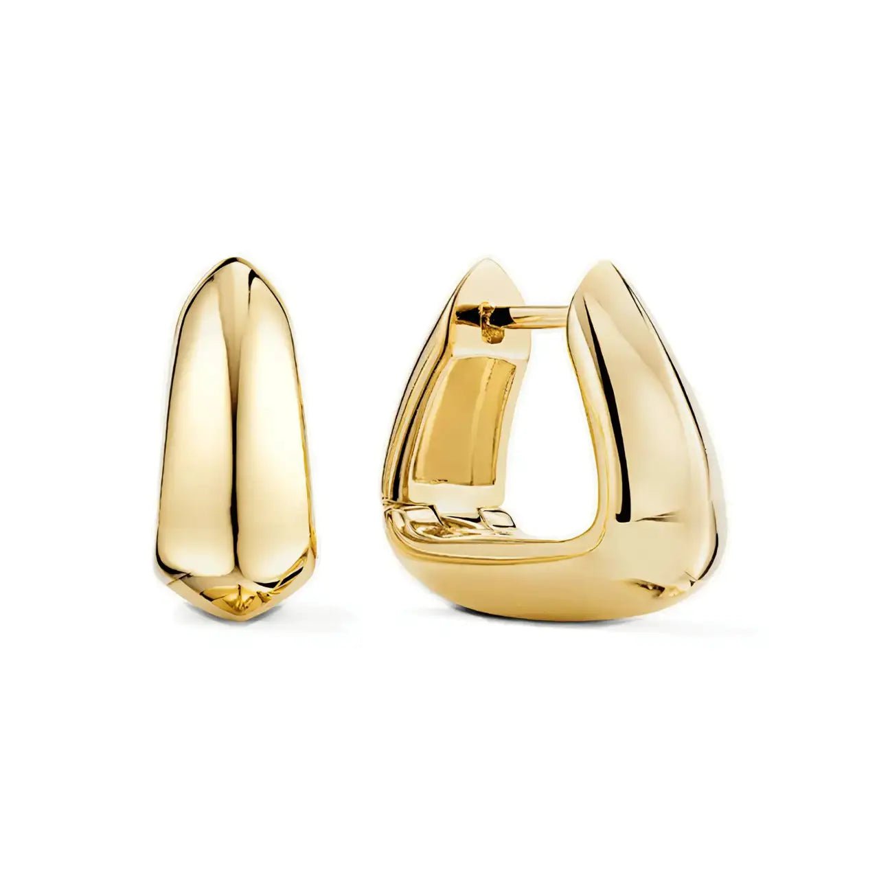 Oбици Халки от Сребро 925 Модерен геометричен дизайн – by Crystal Pro Jewellery