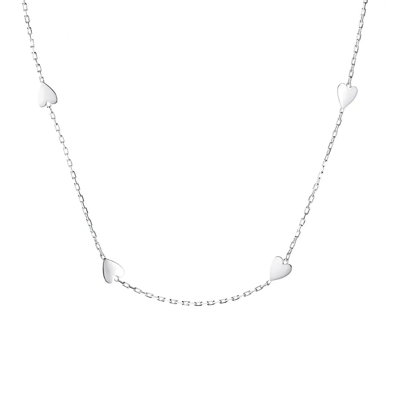 Романтично колие Минималистичен дизайн 18К златно покритие – by Crystal Pro Jewellery