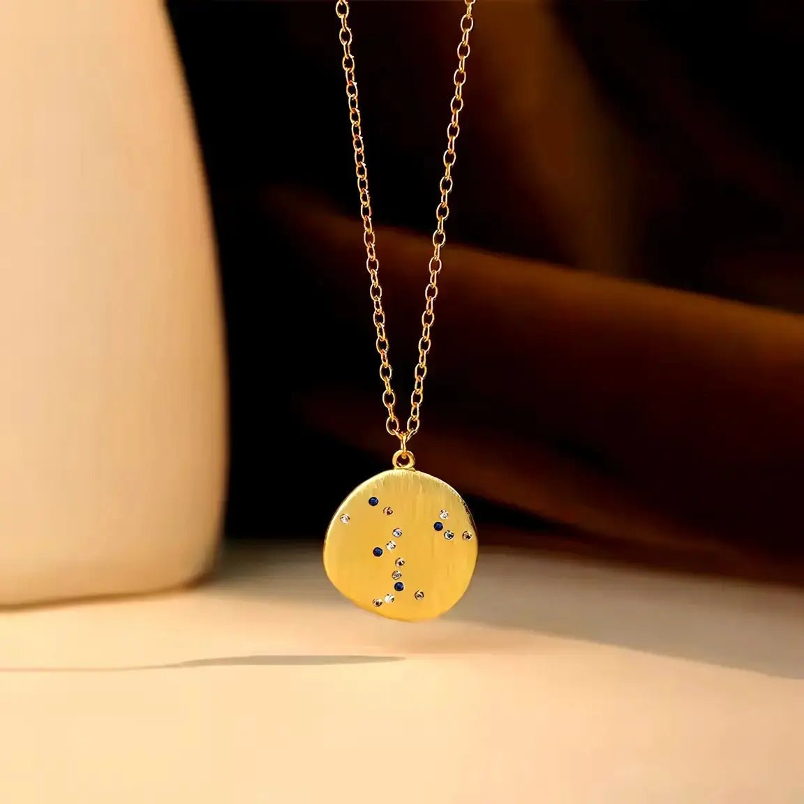 Винтидж позлатено колие Монета Сребро 925 – by Crystal Pro Jewellery